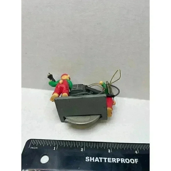 Craftsman bear ornaments 1995 Sears Christmas tree décor/ holiday décor - Picture 4 of 6